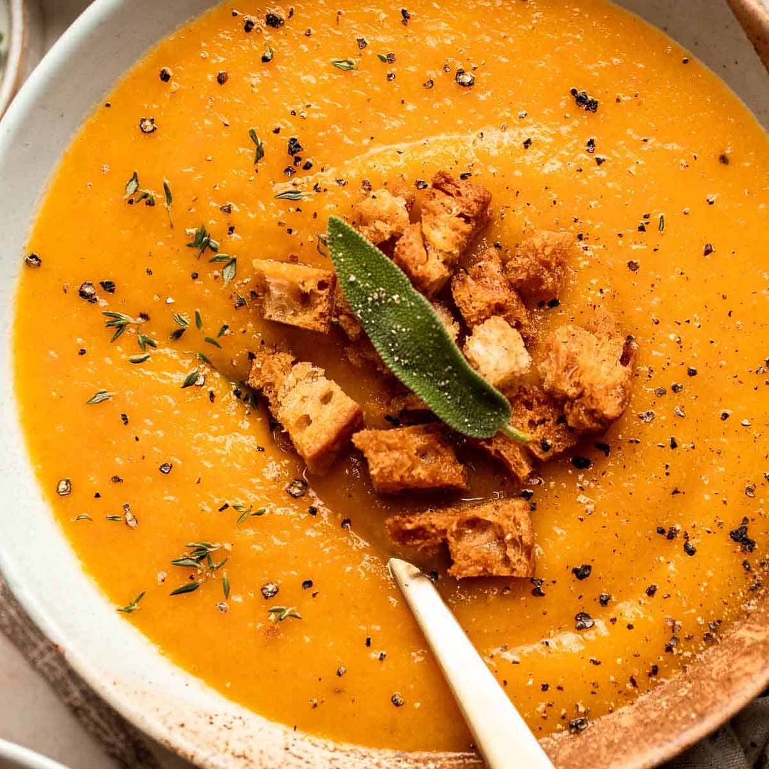 Butternut Squash Apple Soup