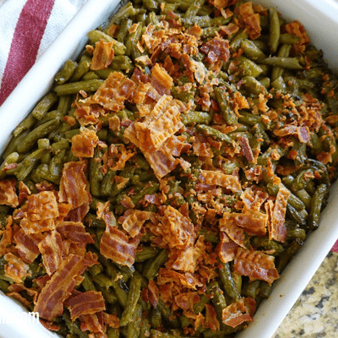 Southern Crack Smothered Green Beans