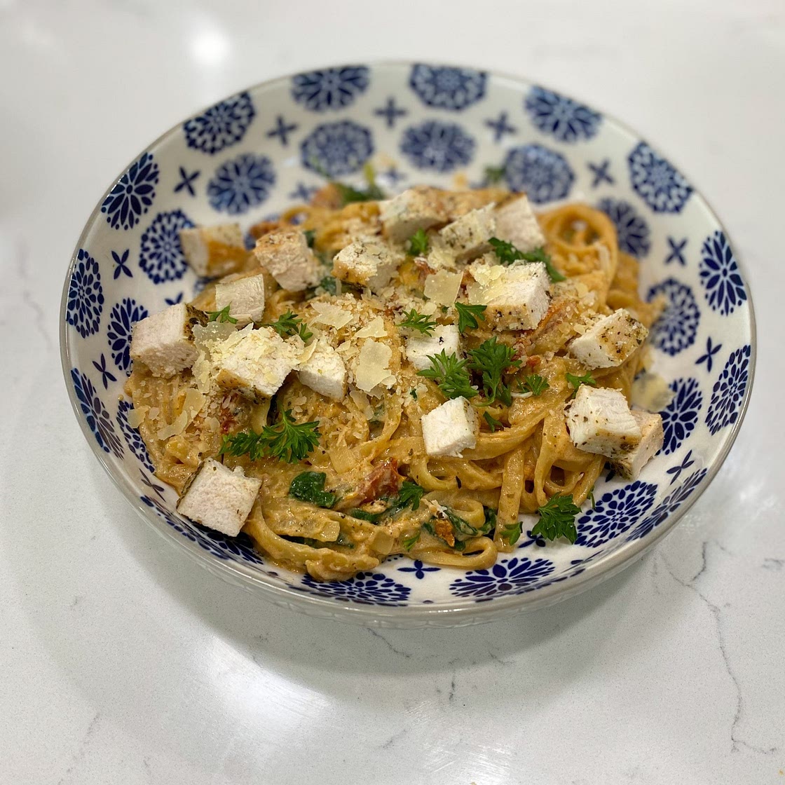 Tuscan Chicken and Pasta