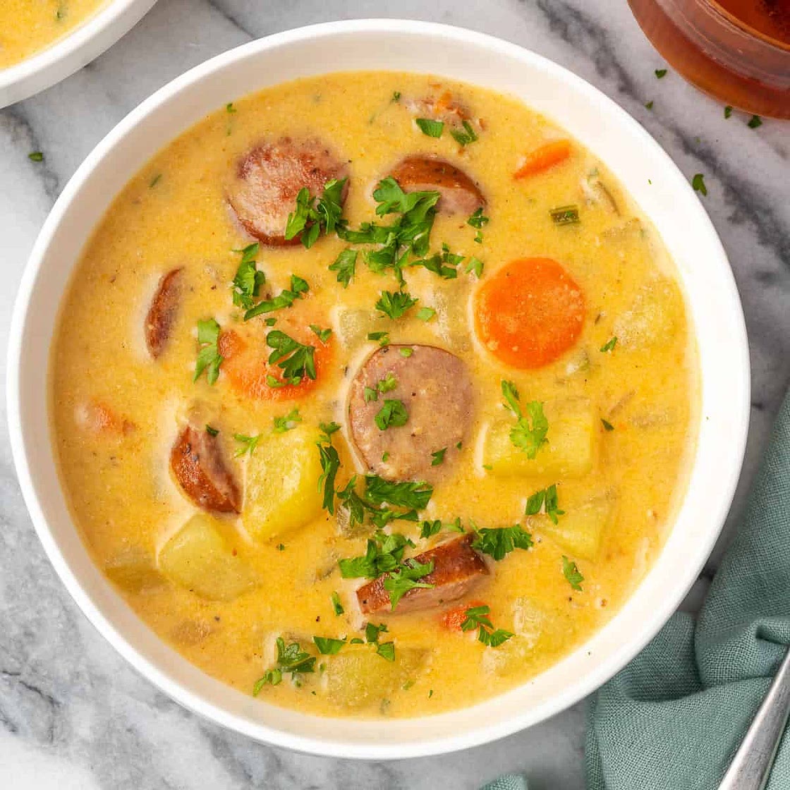 Kielbasa Potato Soup