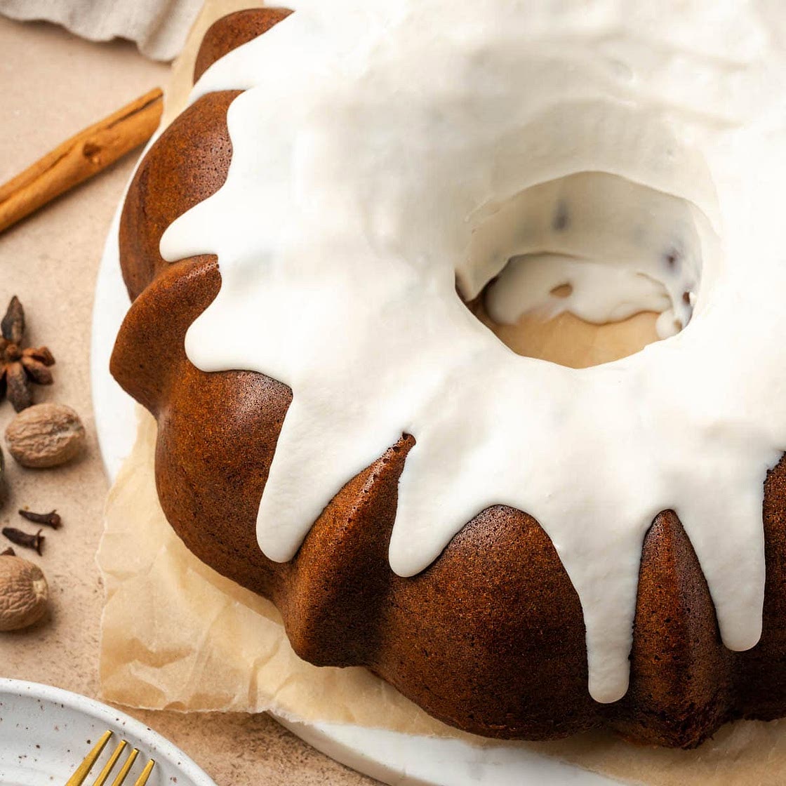 Gingerbread Bundt Cake