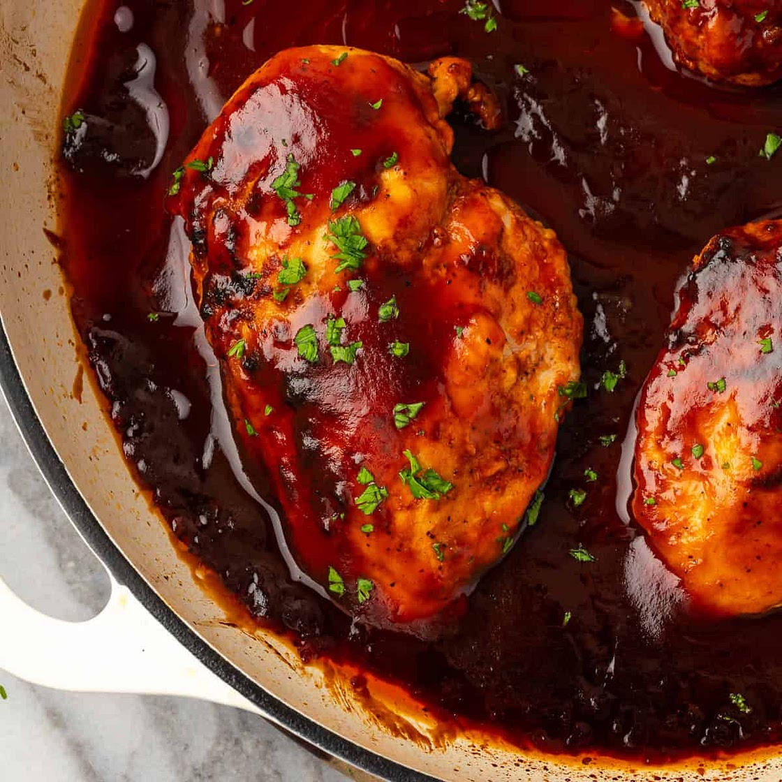 Barbecue Baked Chicken Breasts
