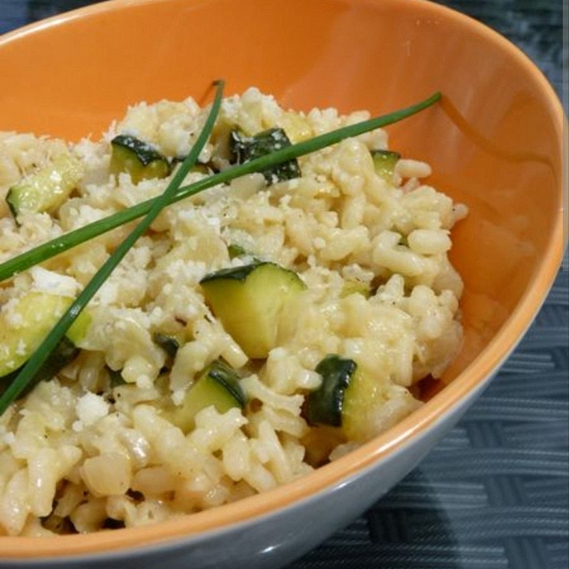 Risotto courgettes de la flemme