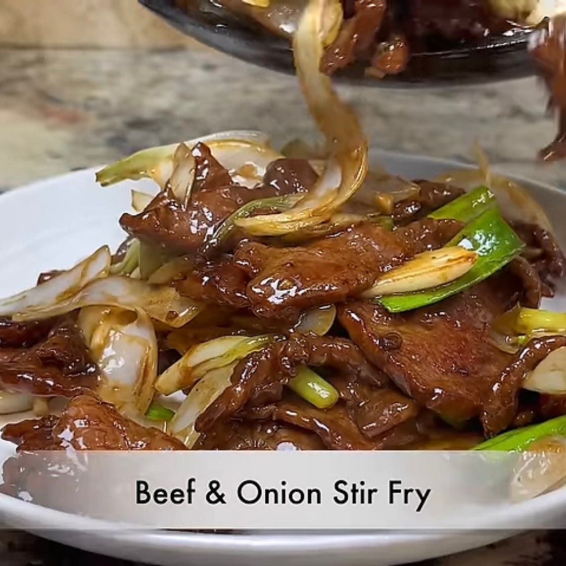 Beef & Onion Stirfry