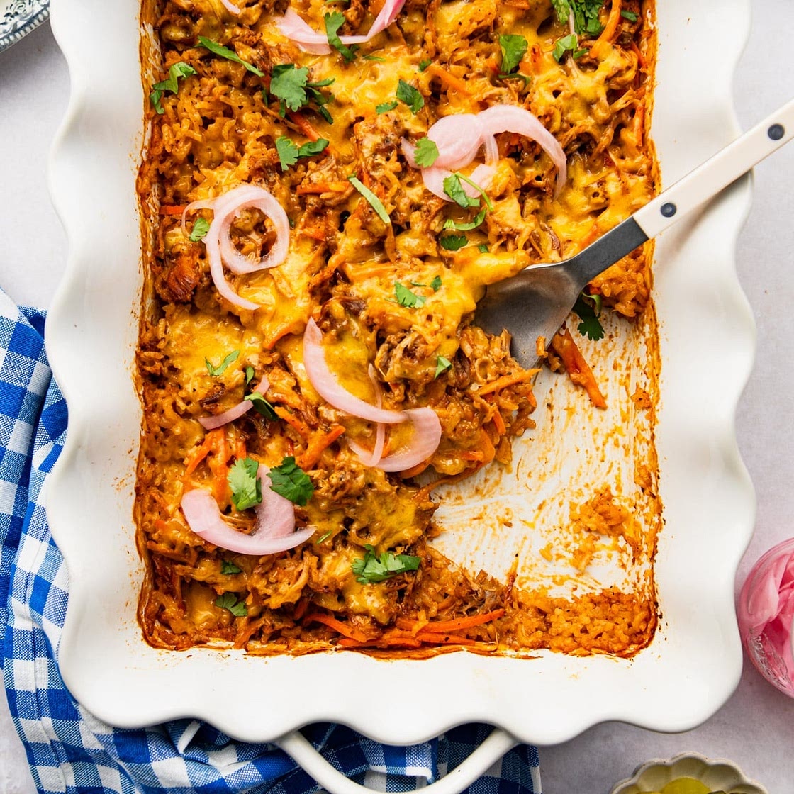 BBQ Pulled Pork Casserole