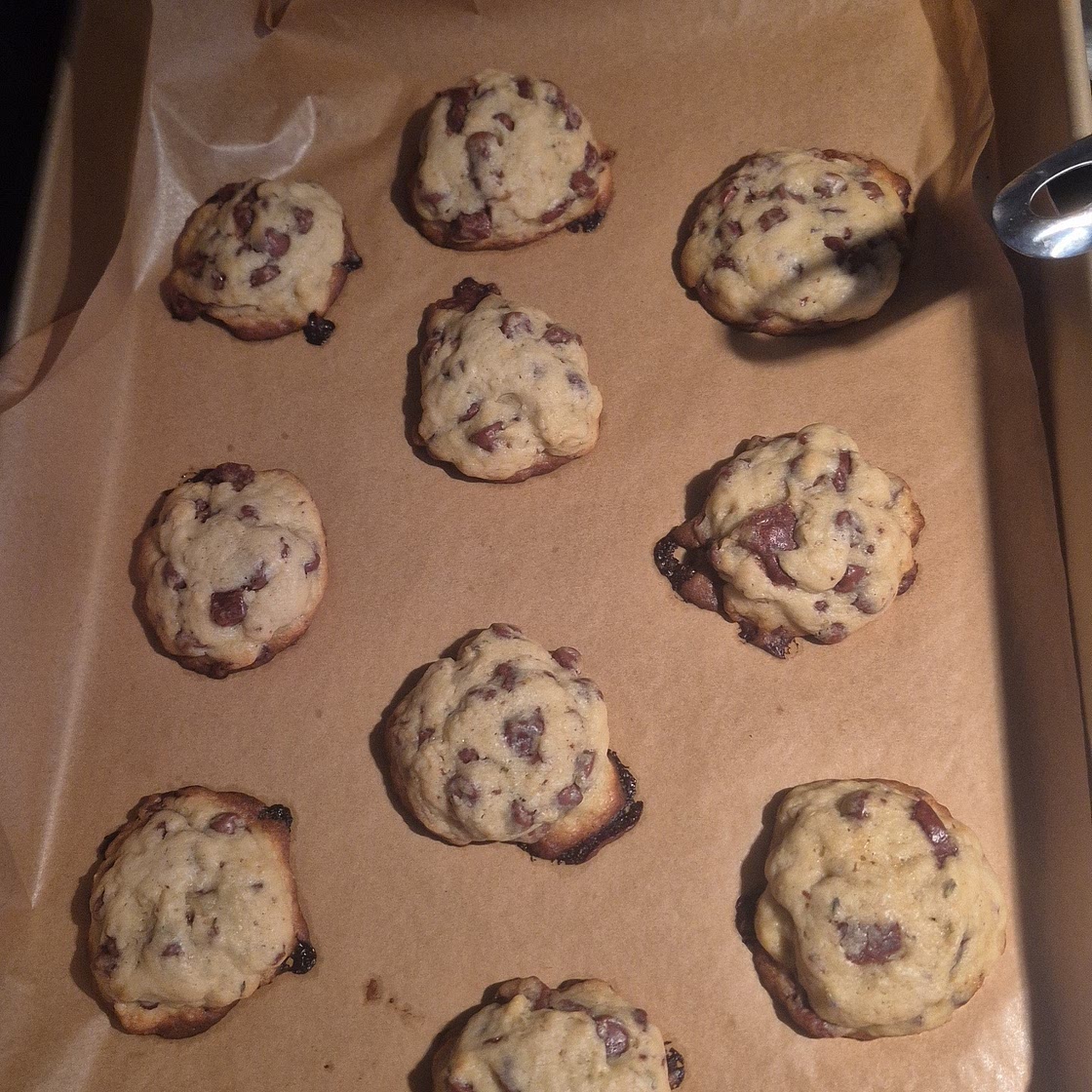 Lavender Orange Chocolate chips cookies