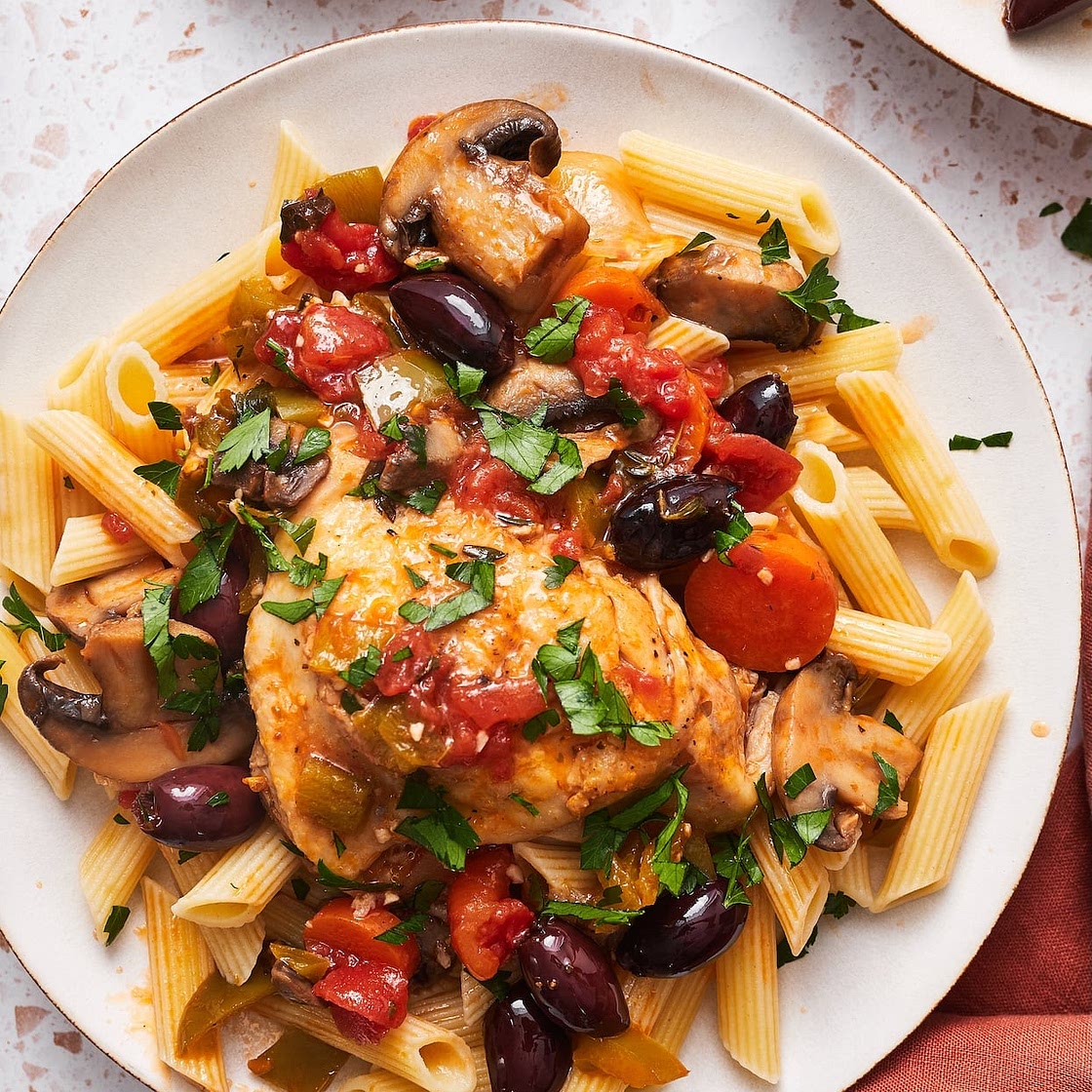 Easy Instant Pot Chicken Cacciatore (Whole30, Paleo, Keto)