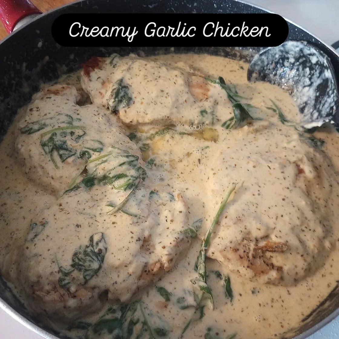 Creamy Parmesan Garlic Chicken