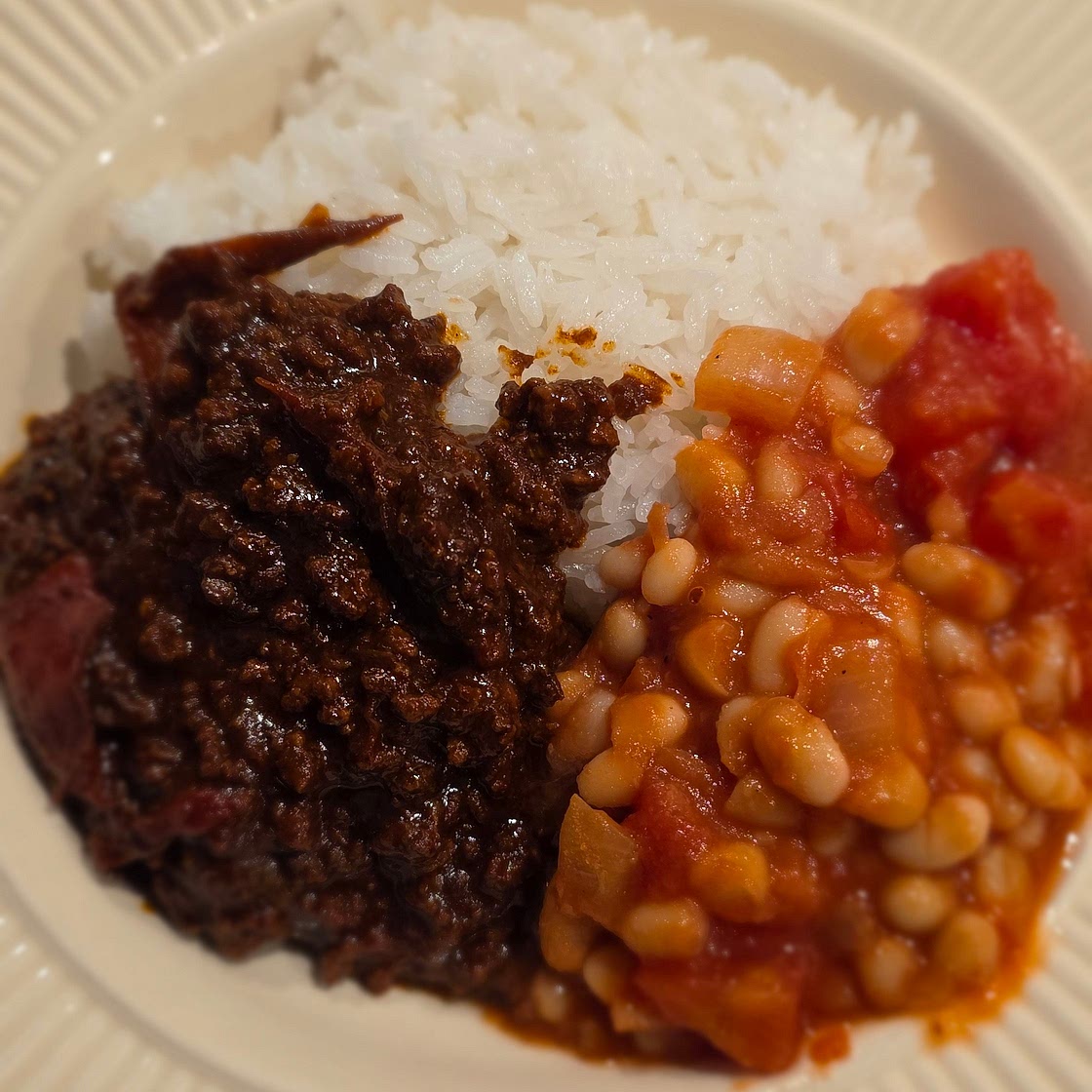 Zikkeltok's Tering Chilli met witte bonen in tomatensaus