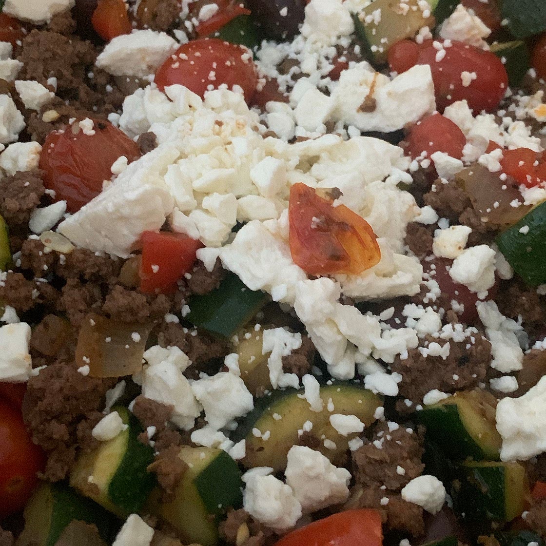 Mediterranean Ground Beef Stir Fry – A Quick & Healthy Dinner