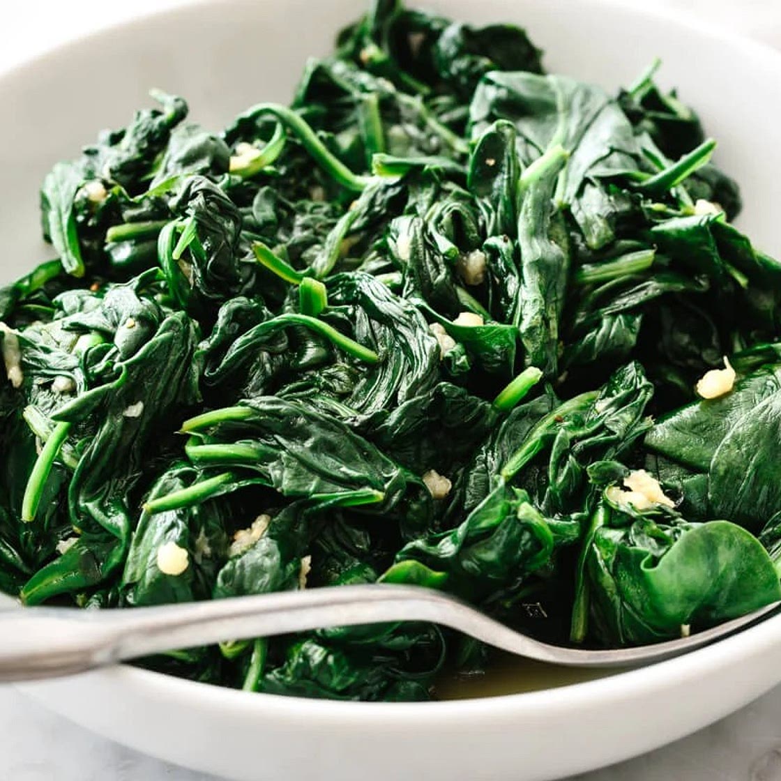 Garlic Sautéed Spinach