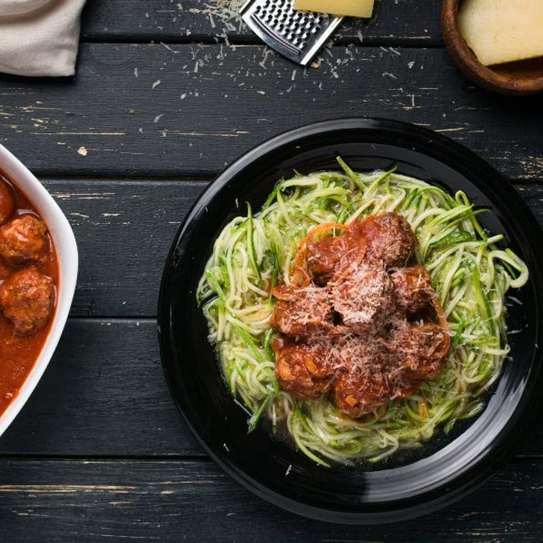 Keto Slow Cooker Parmesan Meatballs