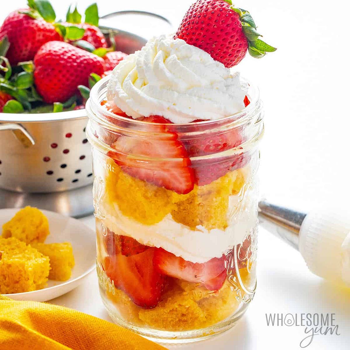 Strawberry Shortcake In A Jar