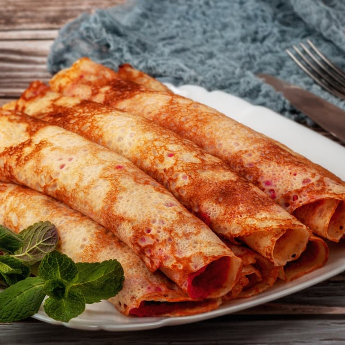 Massa de panqueca simples