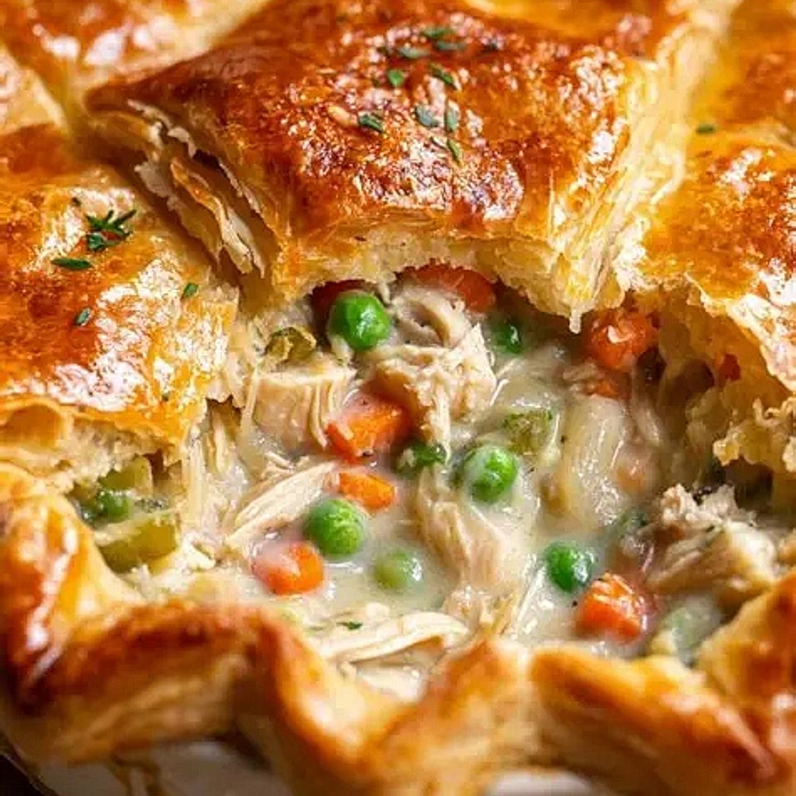 Chicken Pot Pie Caserole