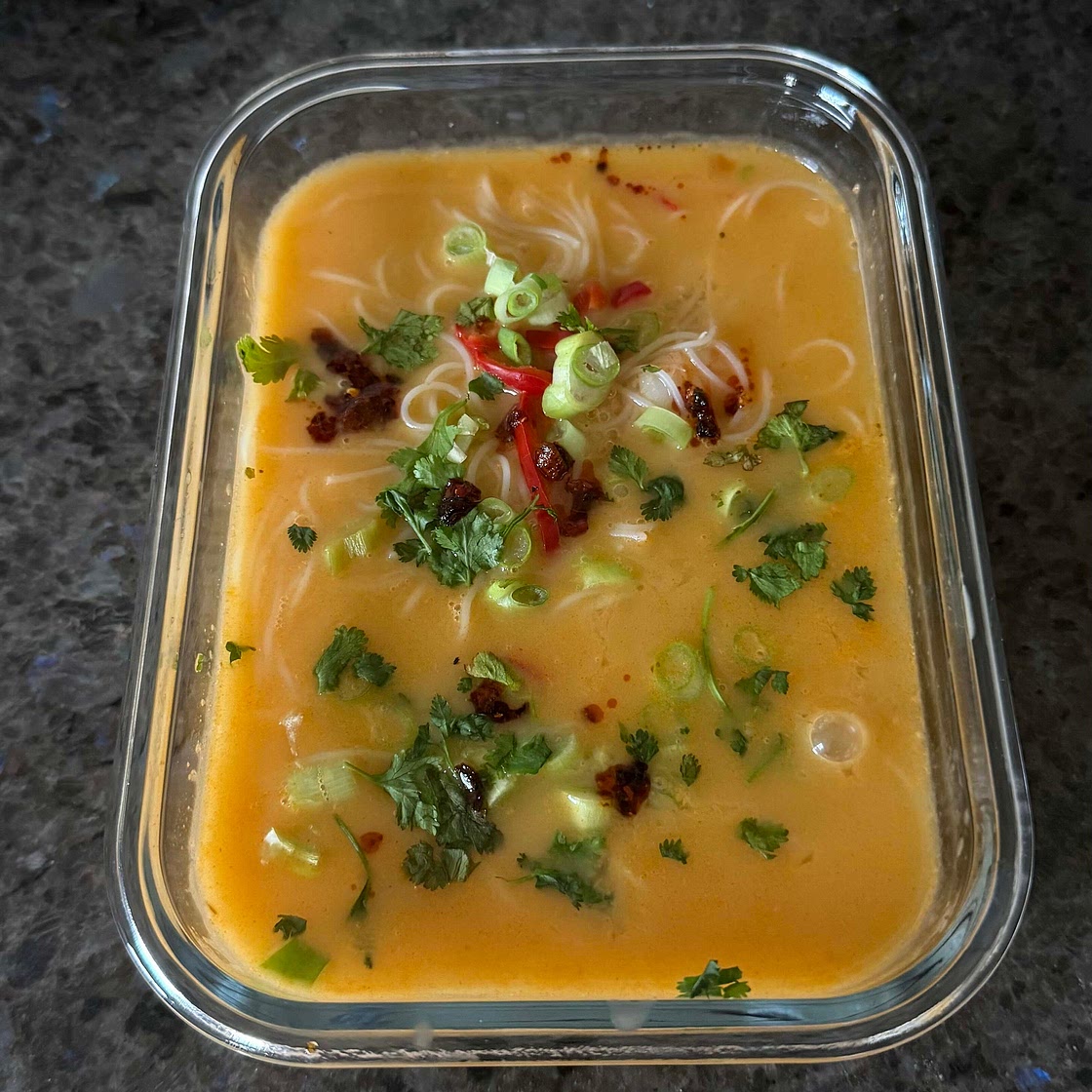 Thai Prawn Noodle Bowl