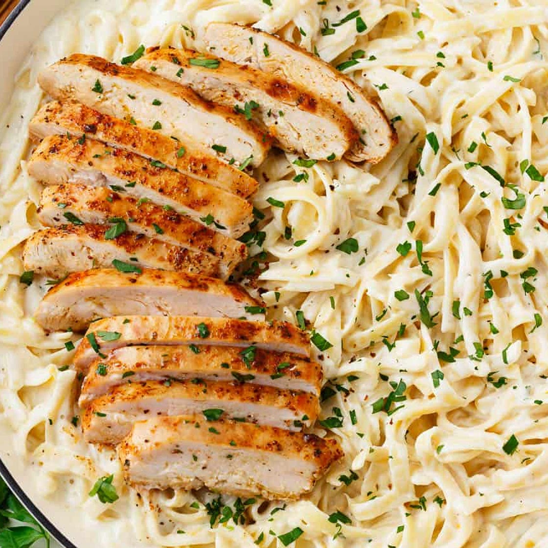 Chicken Fettuccine Alfredo