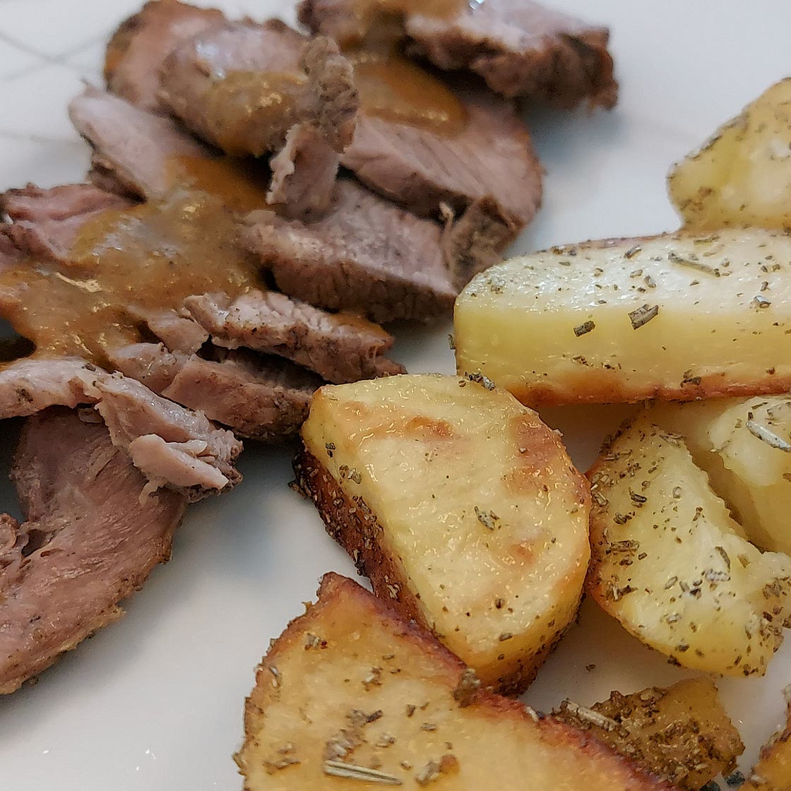 Roast Meat with Potatoes