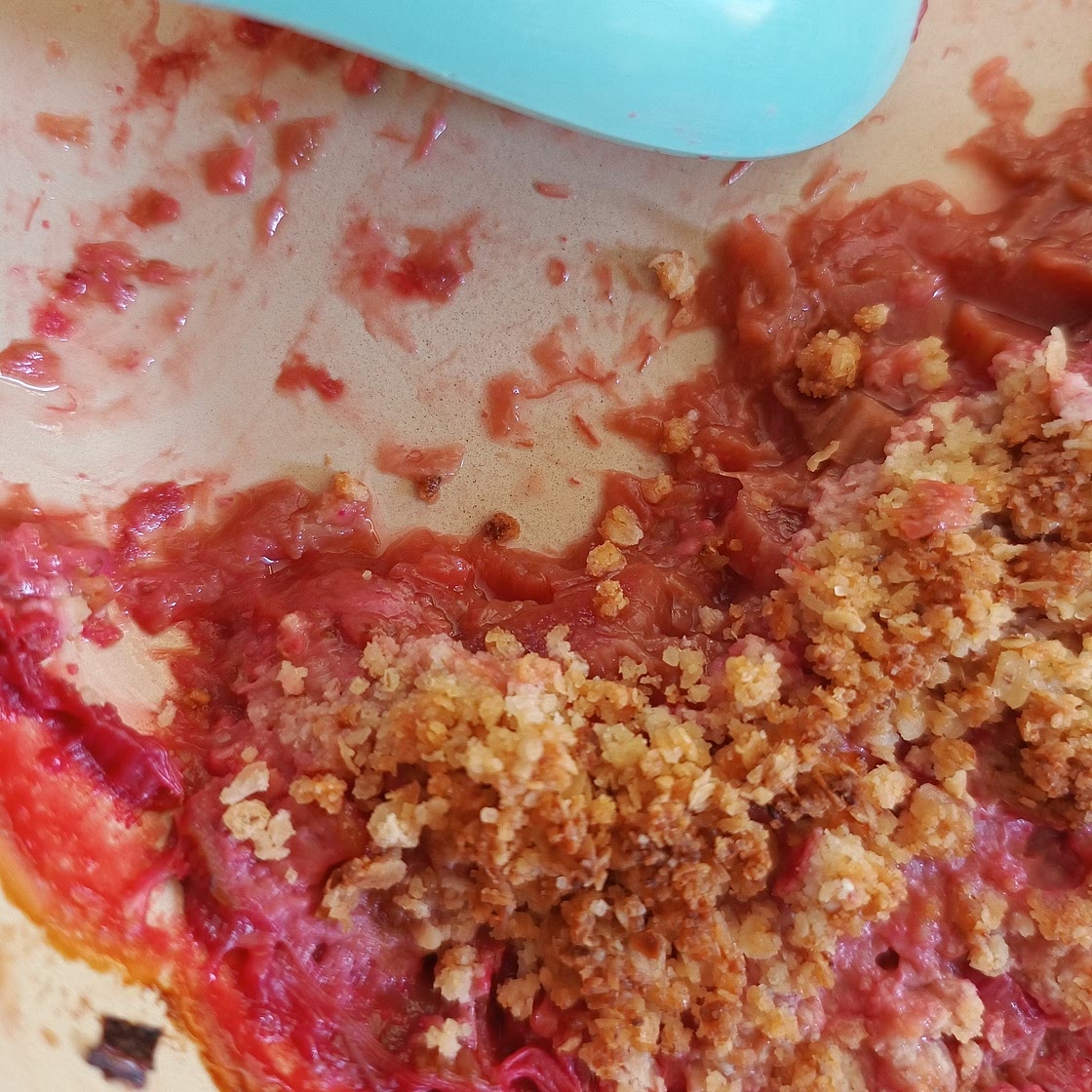 Kim's Rabarber crumble
