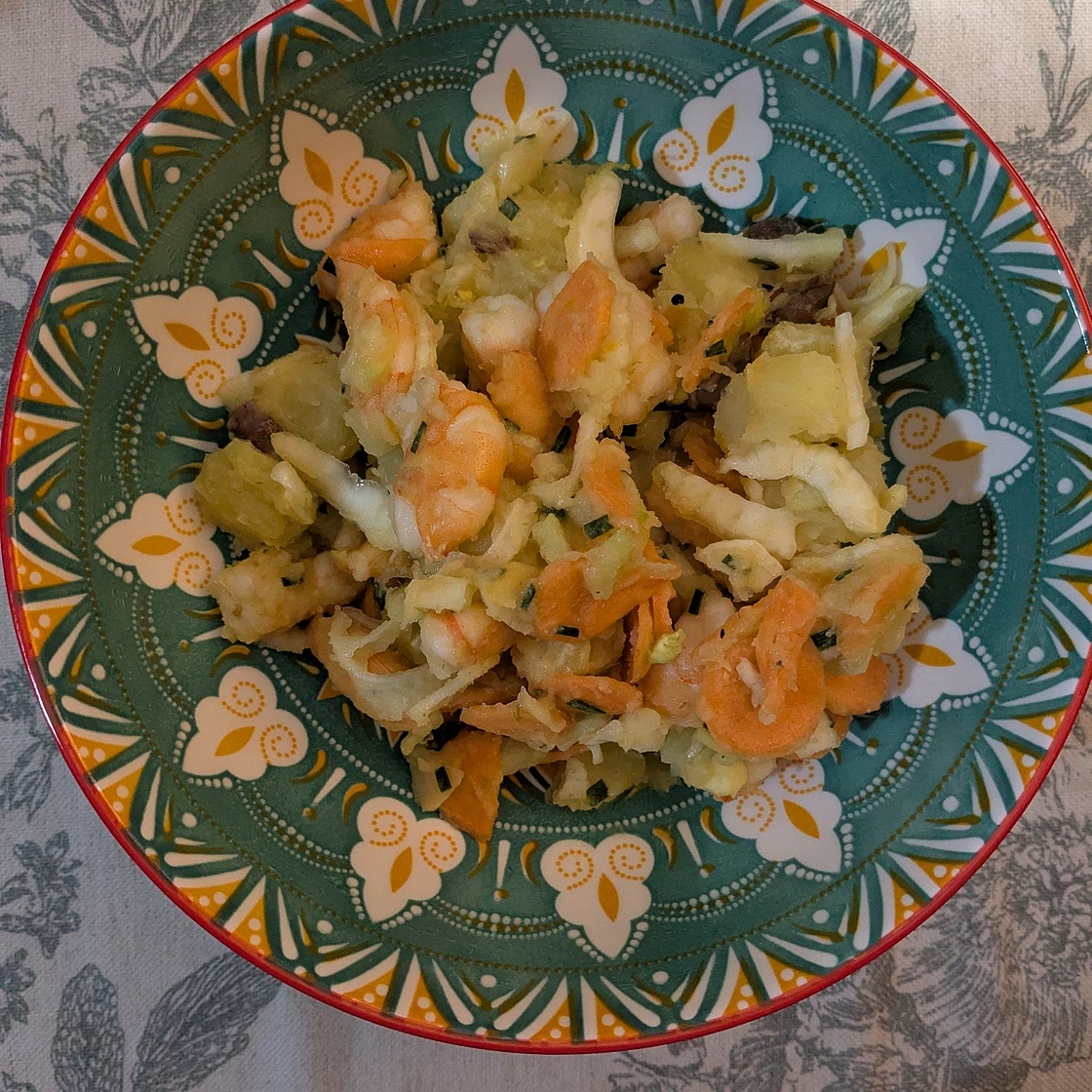 INSALATA DI MARE ALLE MAZZANCOLLE E FINOCCHI