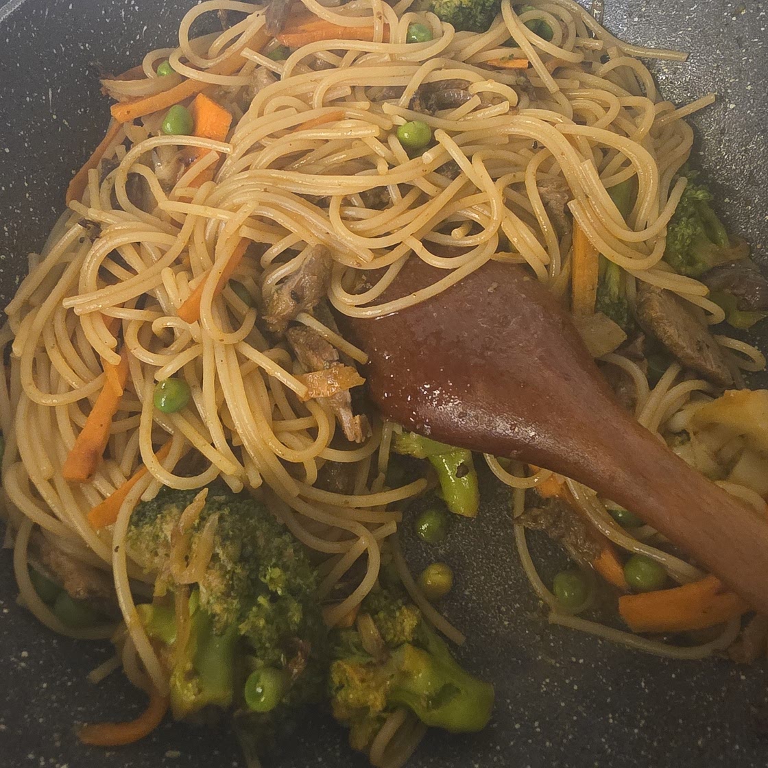 Beef Ramen Stir Fry
