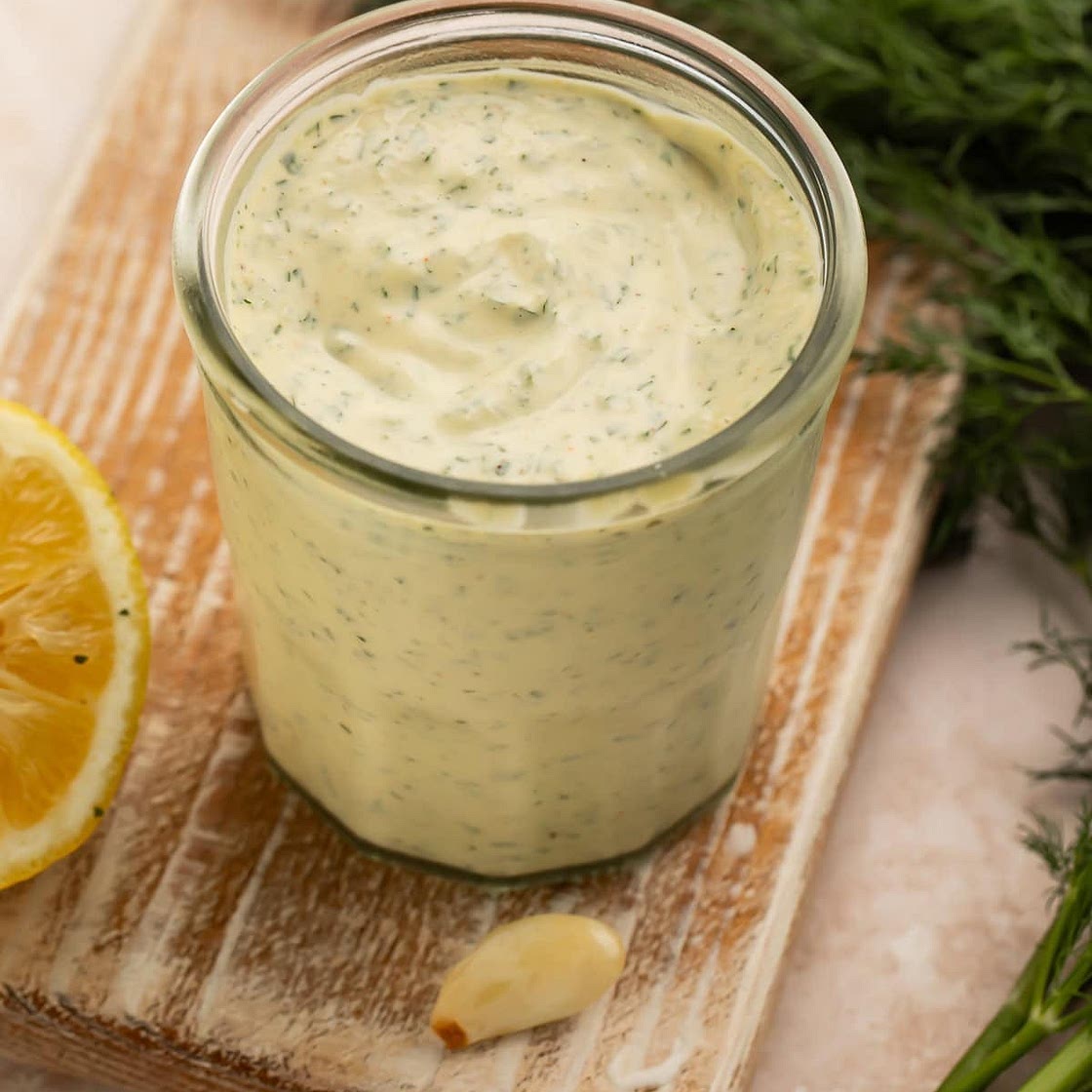 Immersion Blender Homemade Ranch Dressing (Whole30 & Paleo)