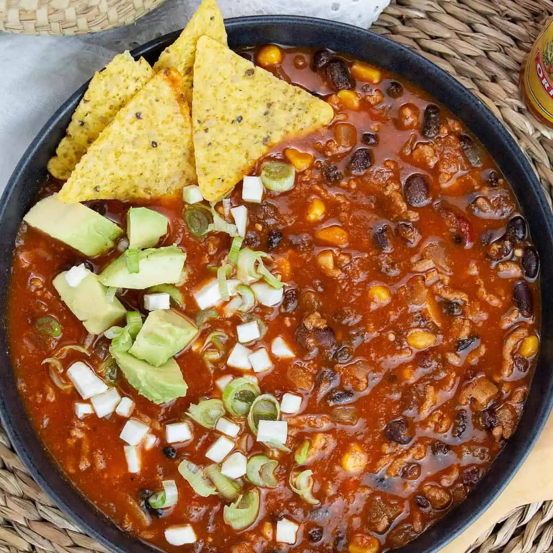 Ground Beef Taco Soup