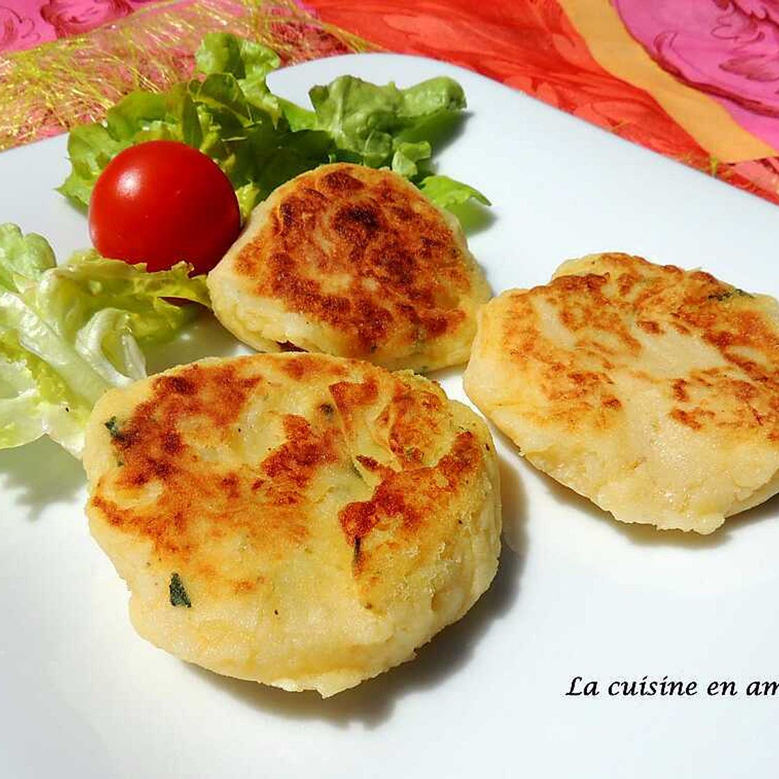Maâkouda ou galettes de pommes de terre