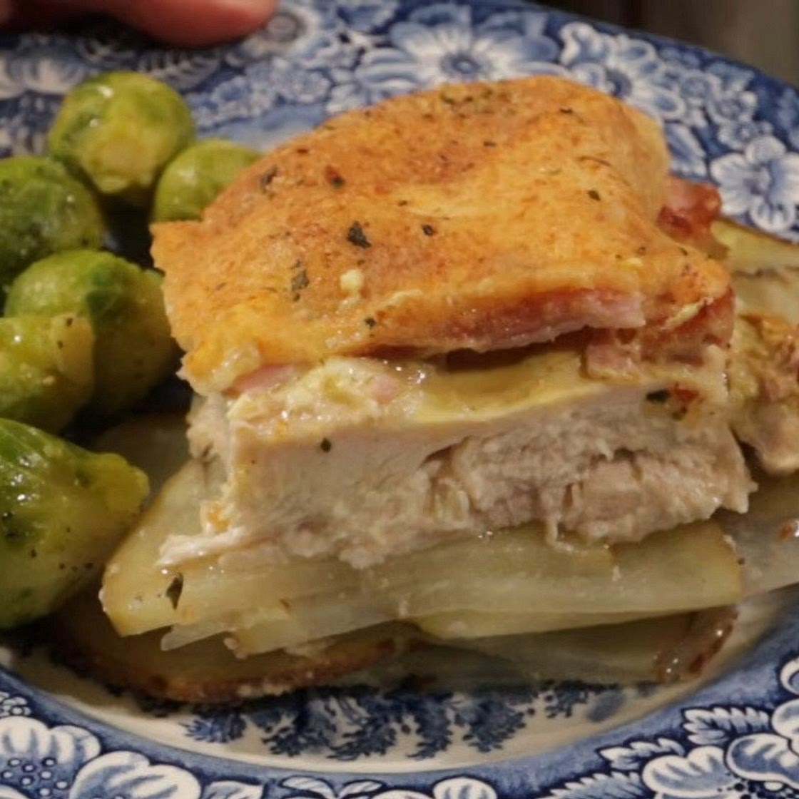 Chicken Cordon Bleu Casserole