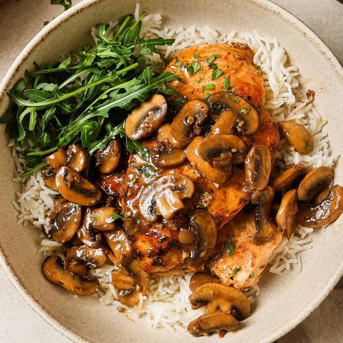 Chicken and Mushroom Recipe, No Cream