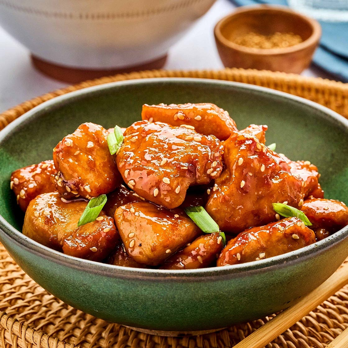 Chicken with Honey and Sesame Seeds