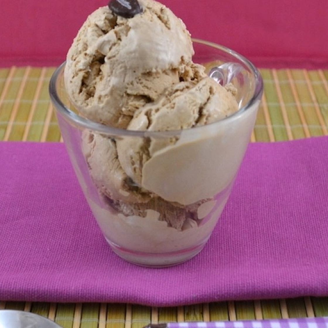 Gelato al caffè senza gelatiera