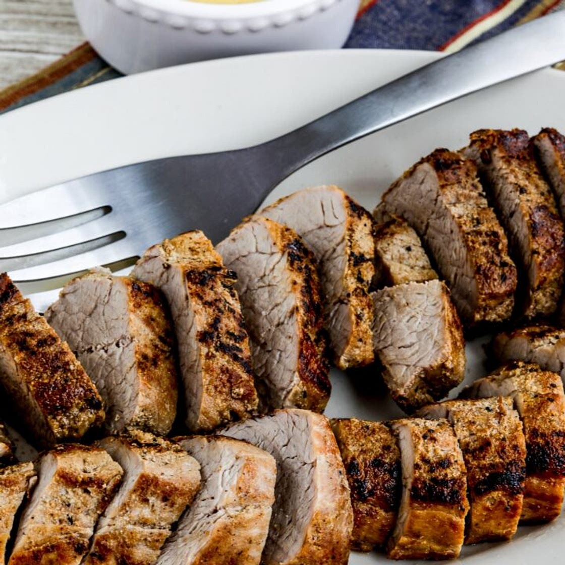 Pork Tenderloin with Mustard Sauce