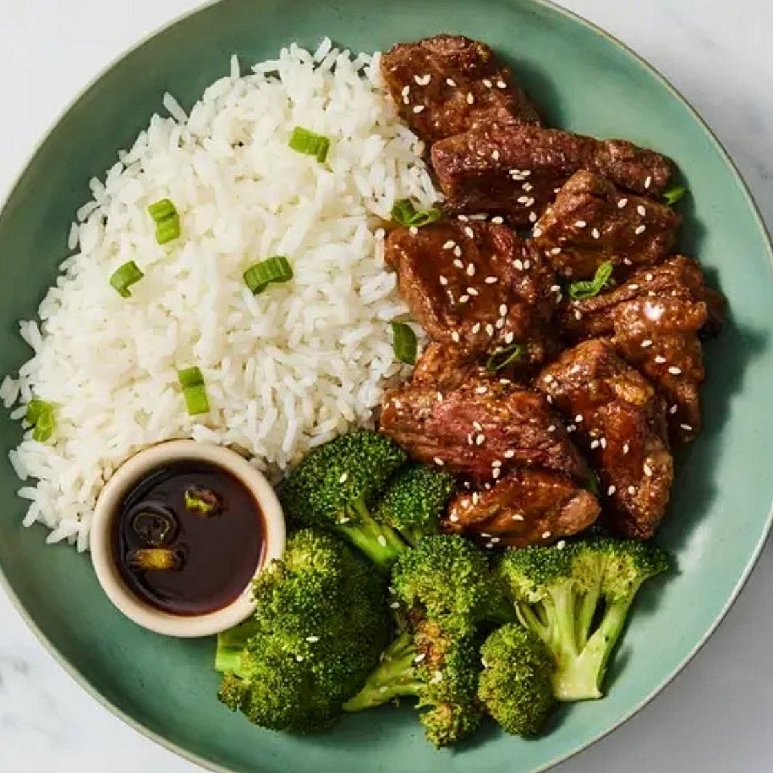 Sweet Soy–Glazed Steak & Broccoli Bowls