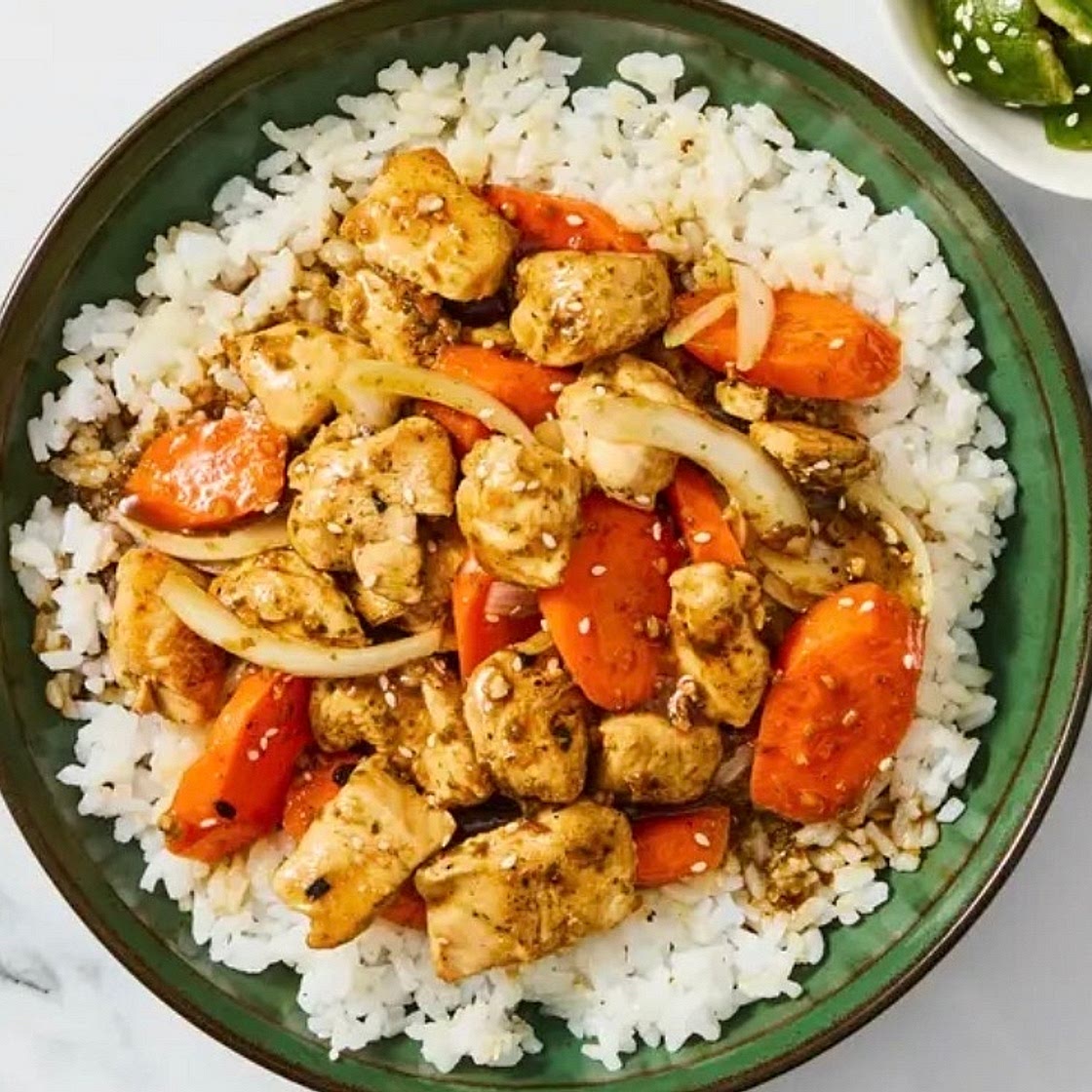 Japanese Golden Curry Chicken & Rice