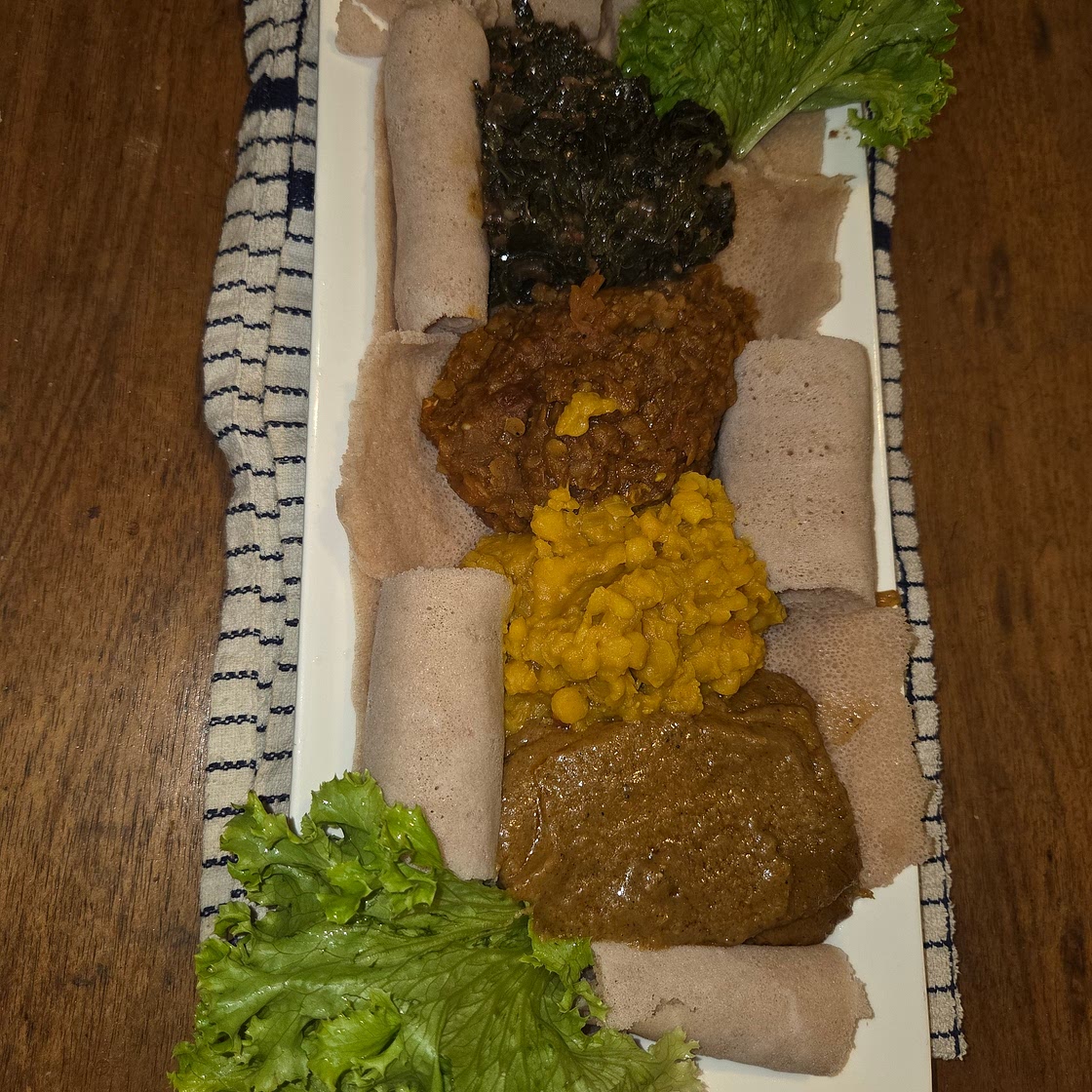 Ethiopian Vegan Platter