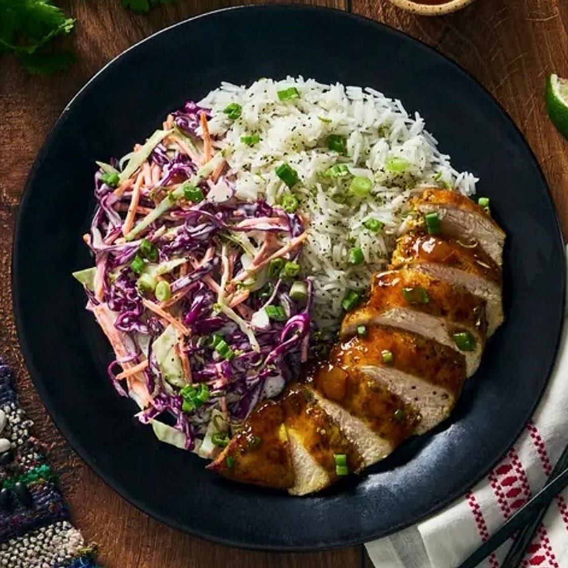 Caribbean Mango-Glazed Chicken