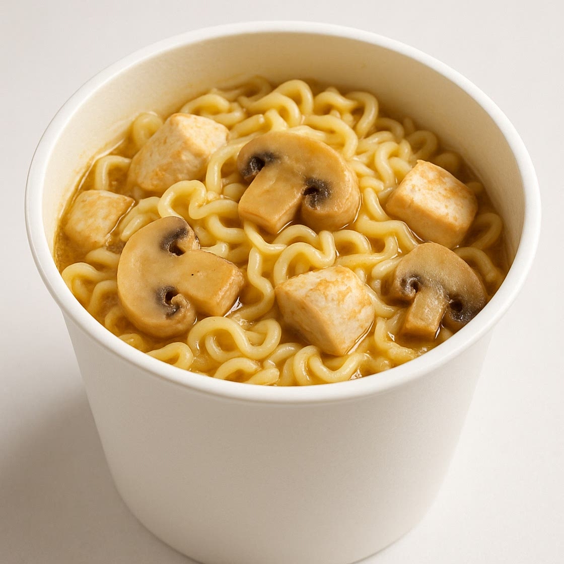 Chicken + Mushroom Pot Noodle