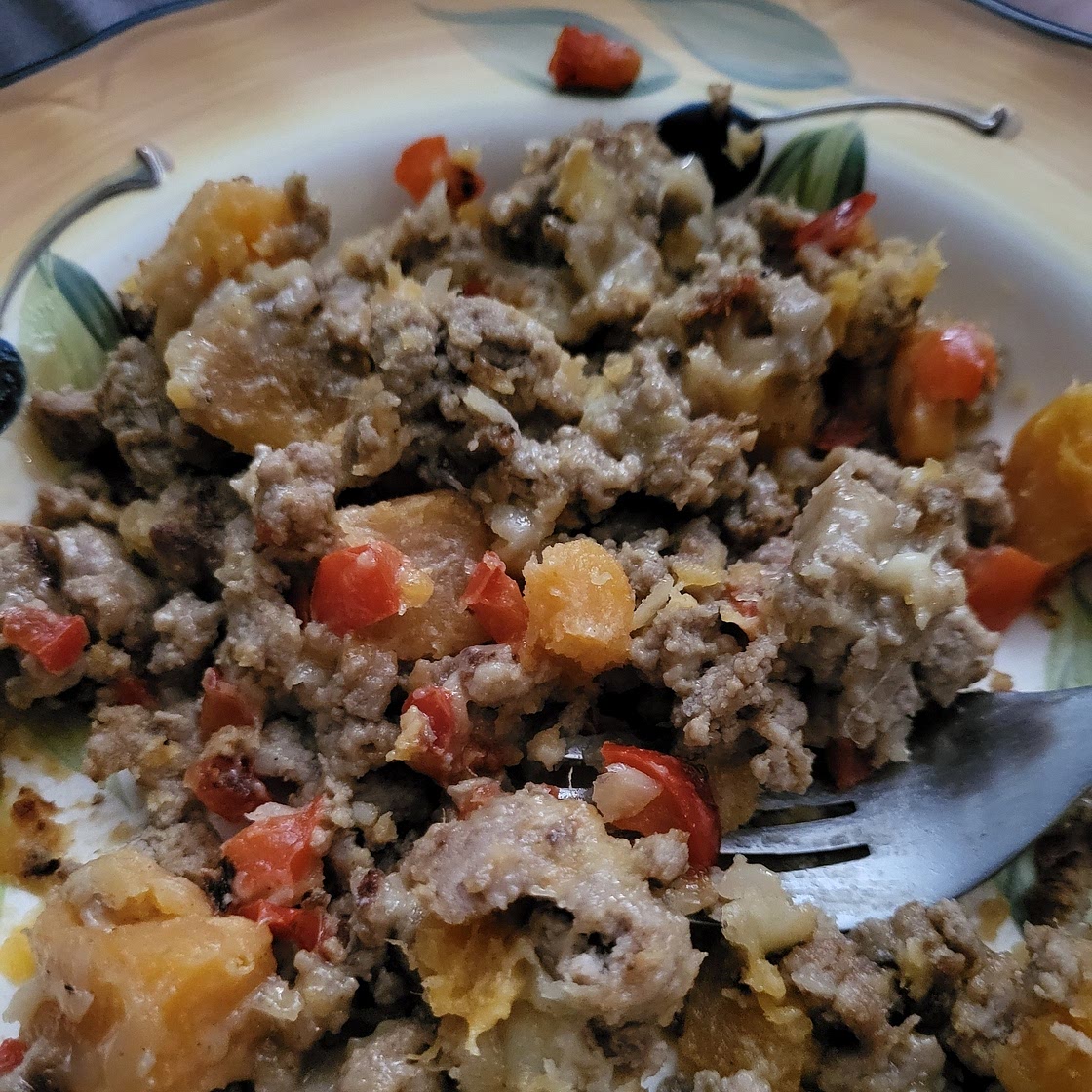 Ground Turkey Sweet Potato Skillet