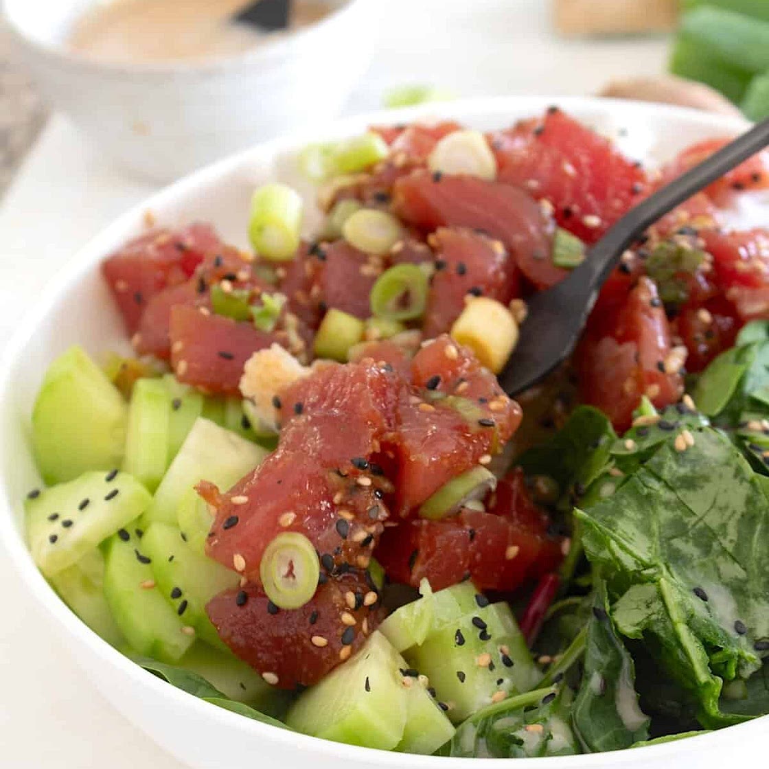 Homemade Poke Bowl