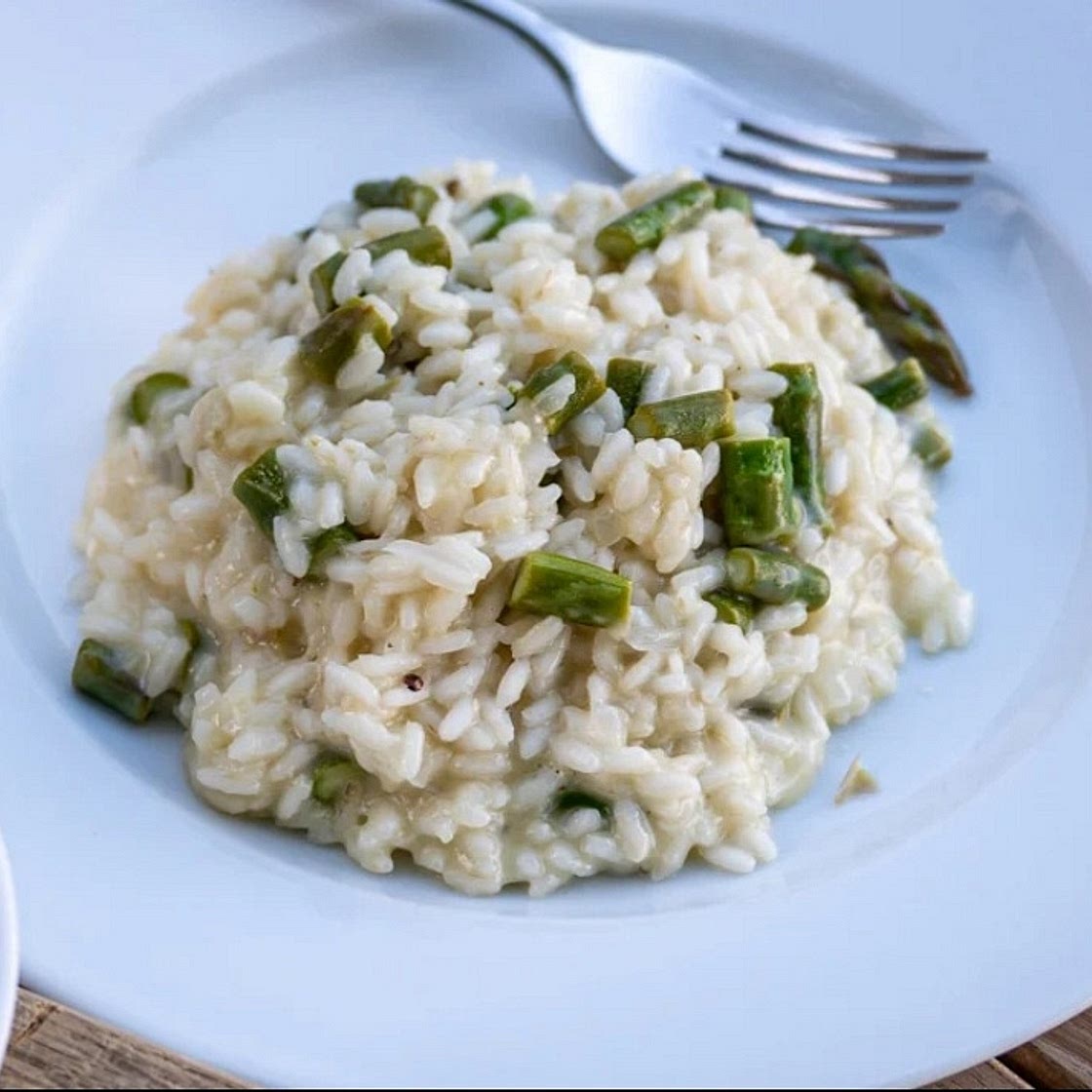 Spargelrisotto