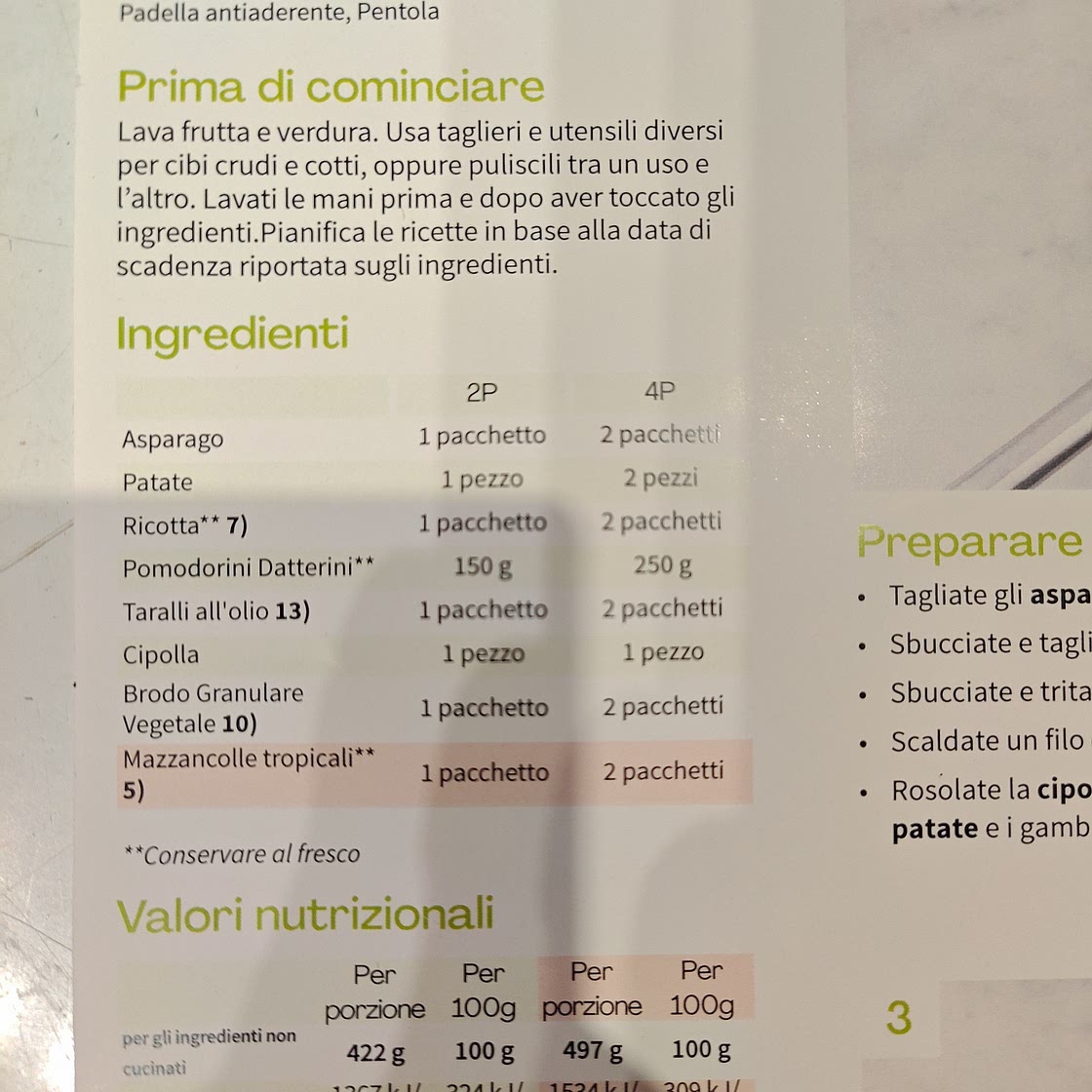 Vellutata di primavera agli asparagi