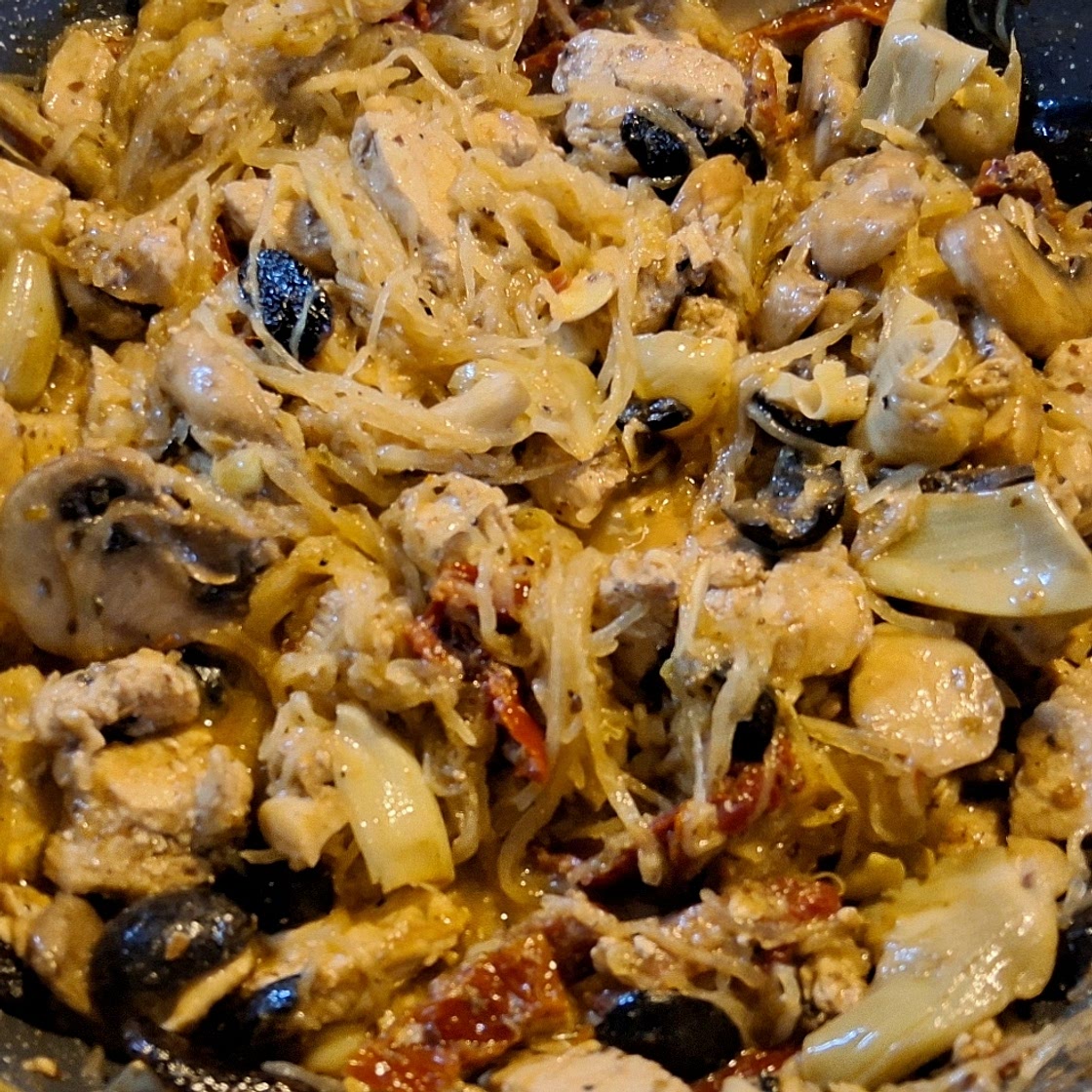 Mediterranean Spaghetti Squash