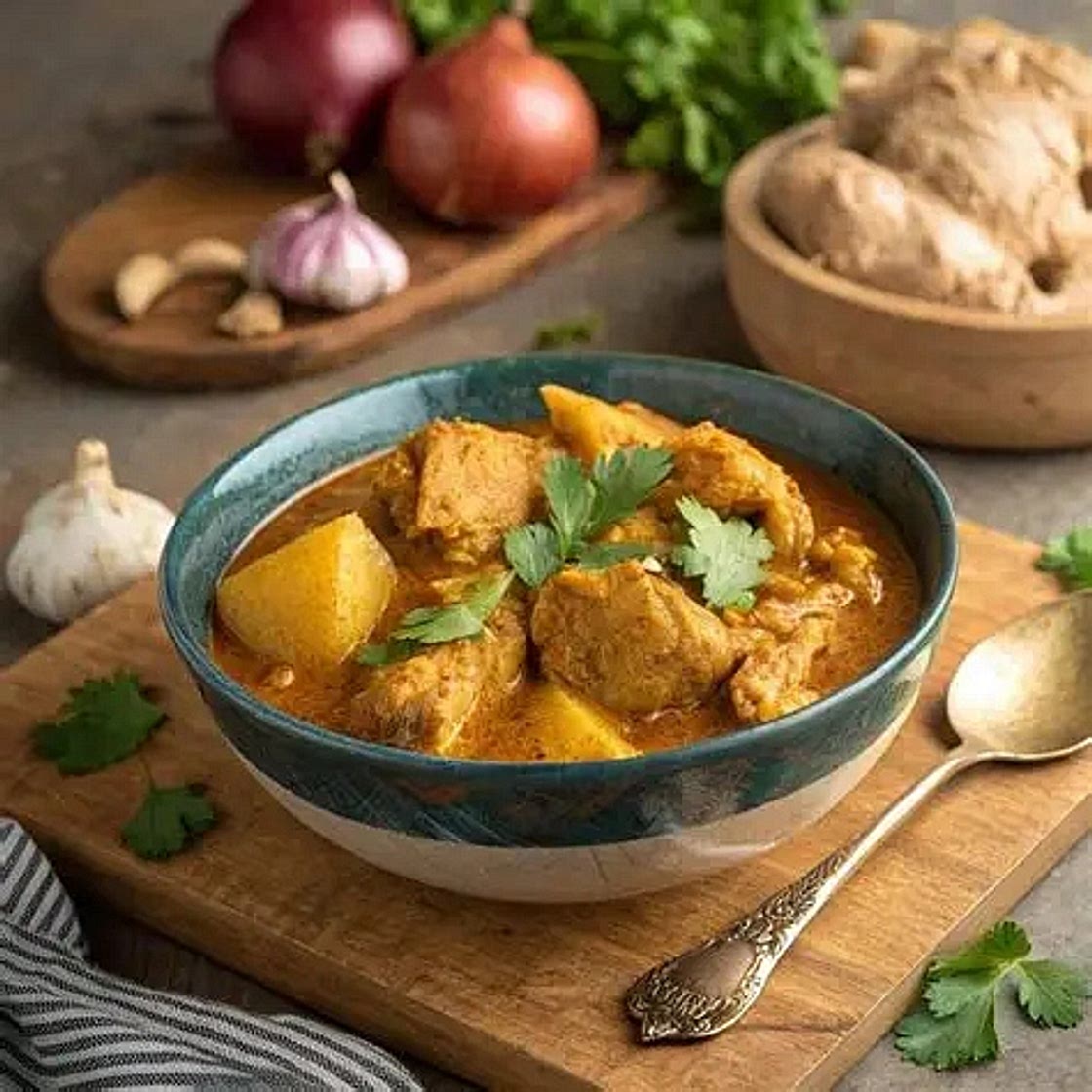 Cape Malay Chicken Curry (Low GI/GL, Low Fat)