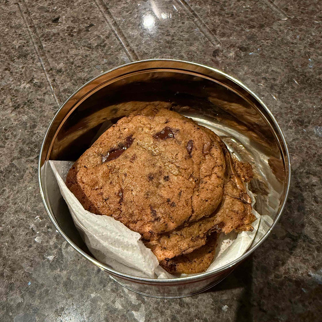 Salted Caramel Espresso Cookies