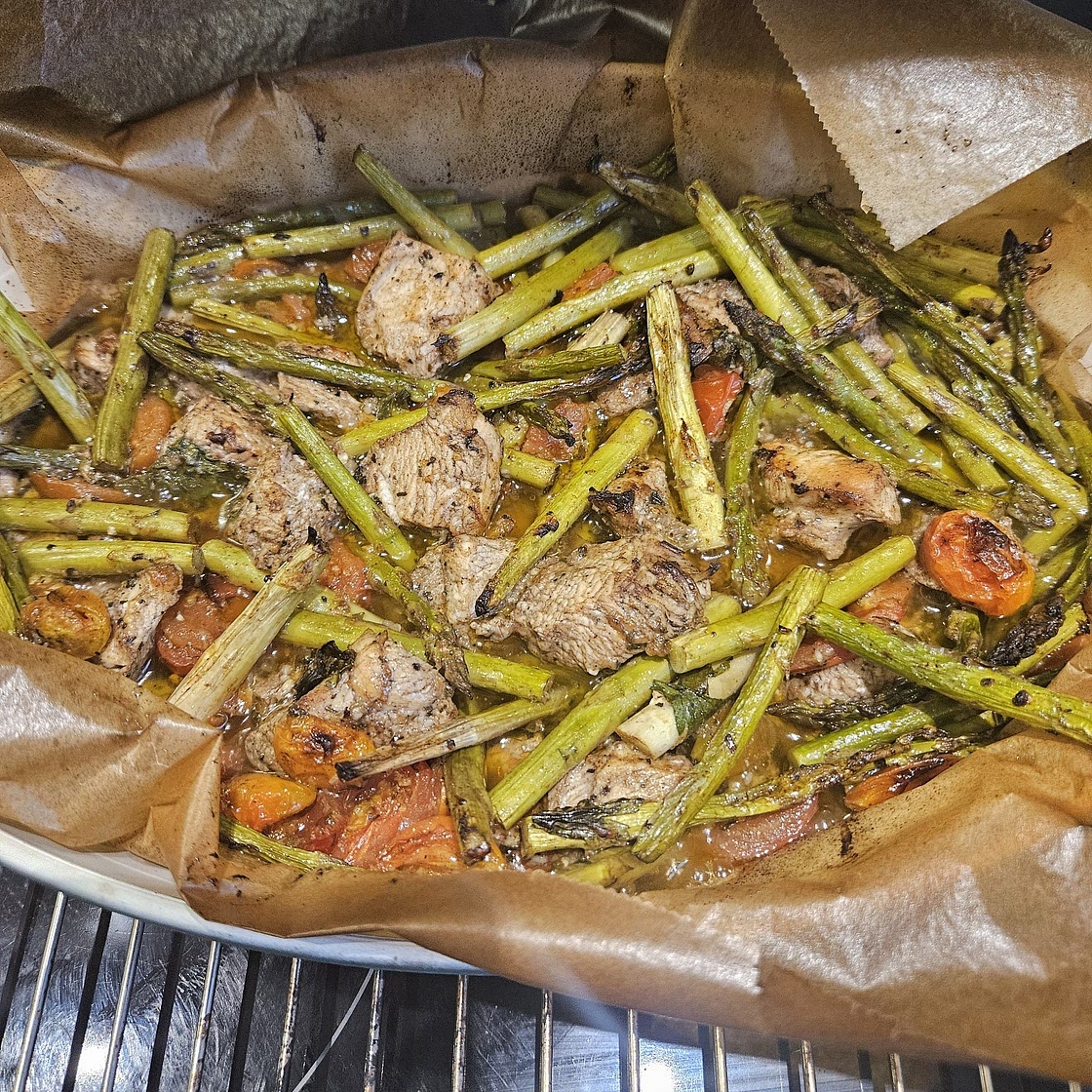 Tuscan Garlic Sheet Pan Dinner