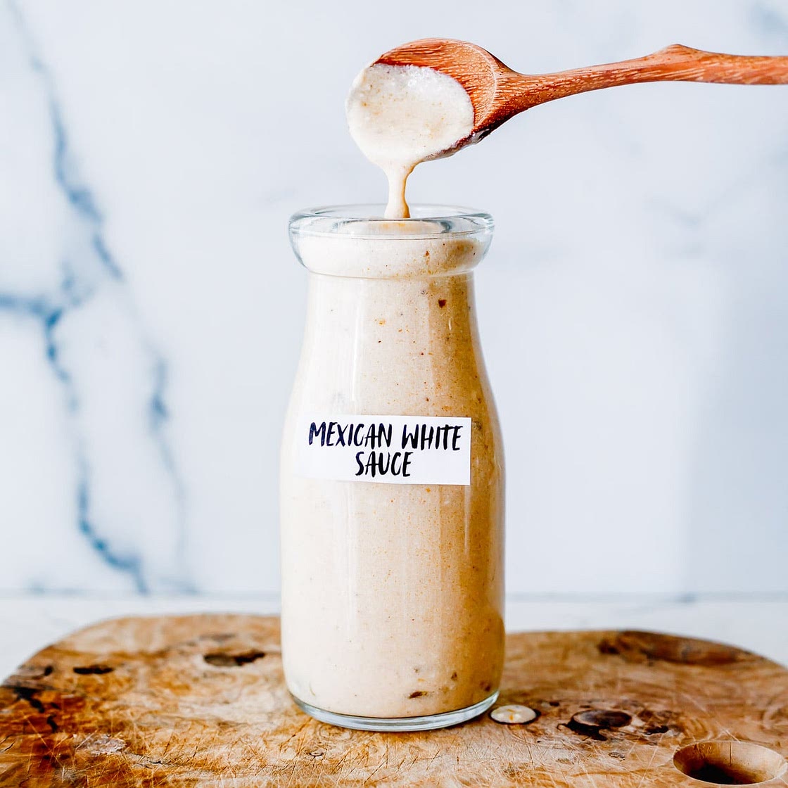 Mexican White Sauce Recipe