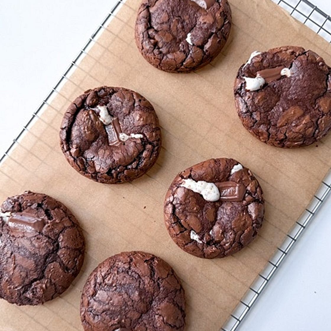 D'licious Smores Brownie Cookies
