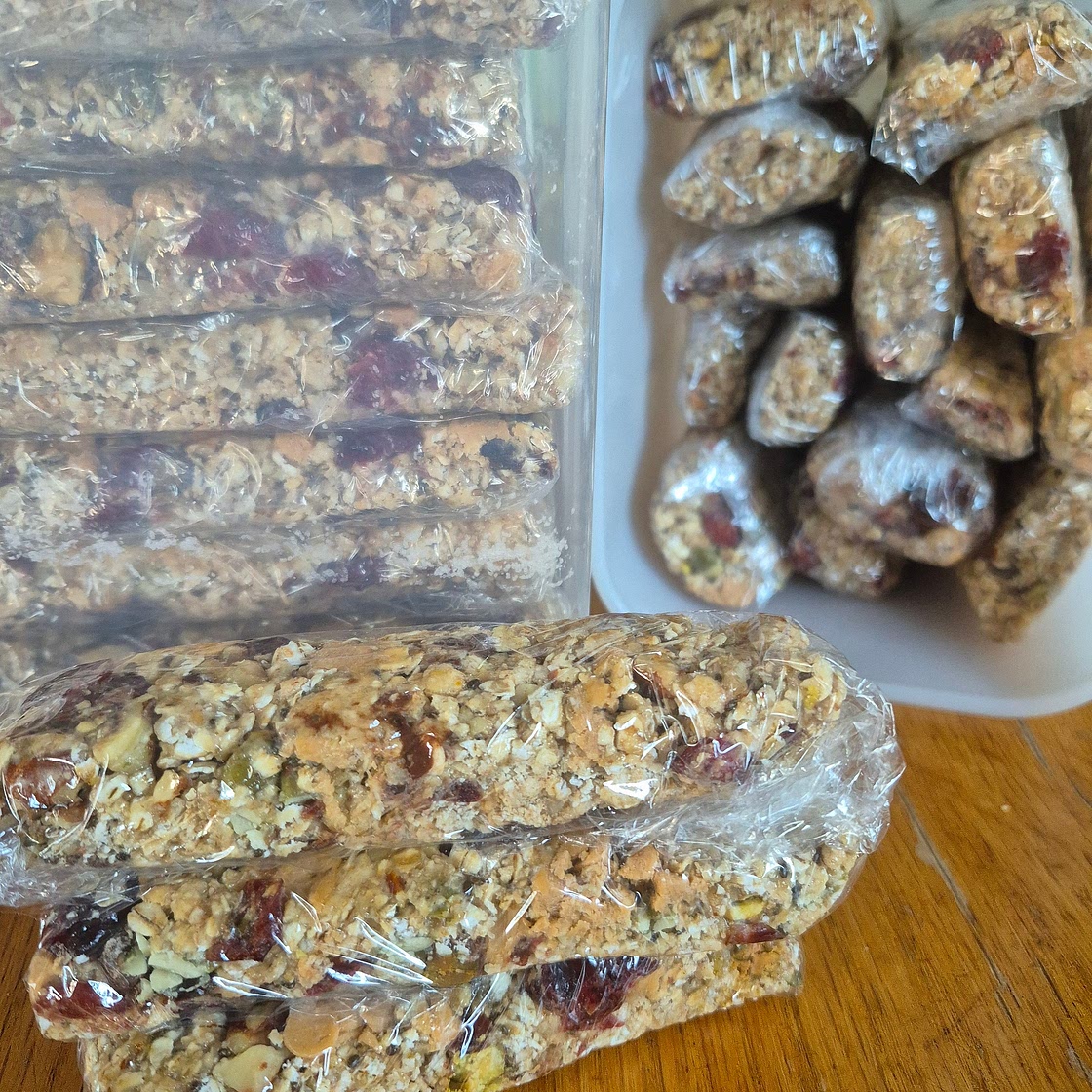 Large Batch Granola Bars