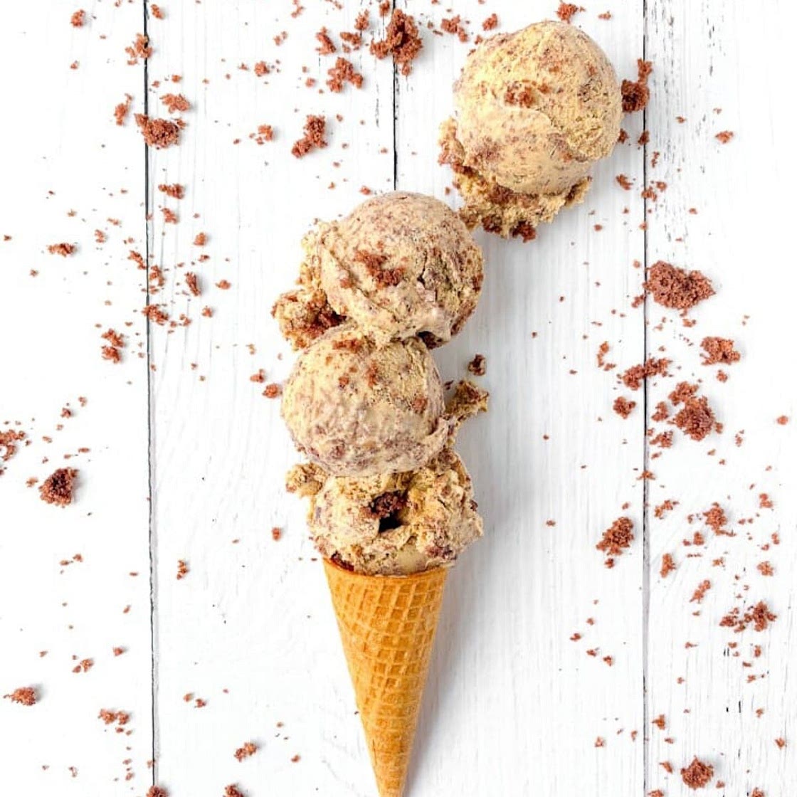 Chocolate Cake butterscotch ice cream